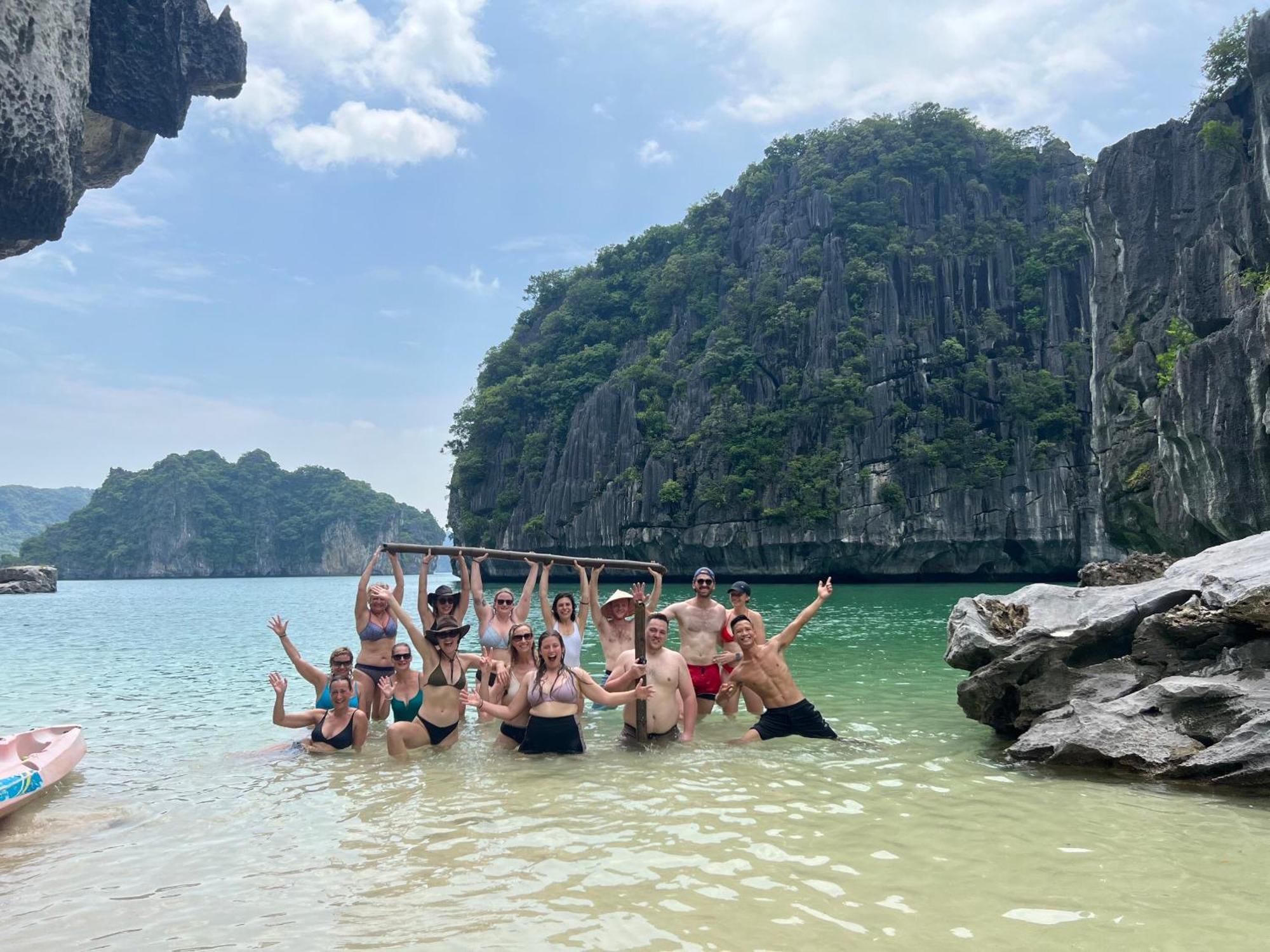 Cat Ba Wonder Hotel Dong Khe Sau Eksteriør bilde